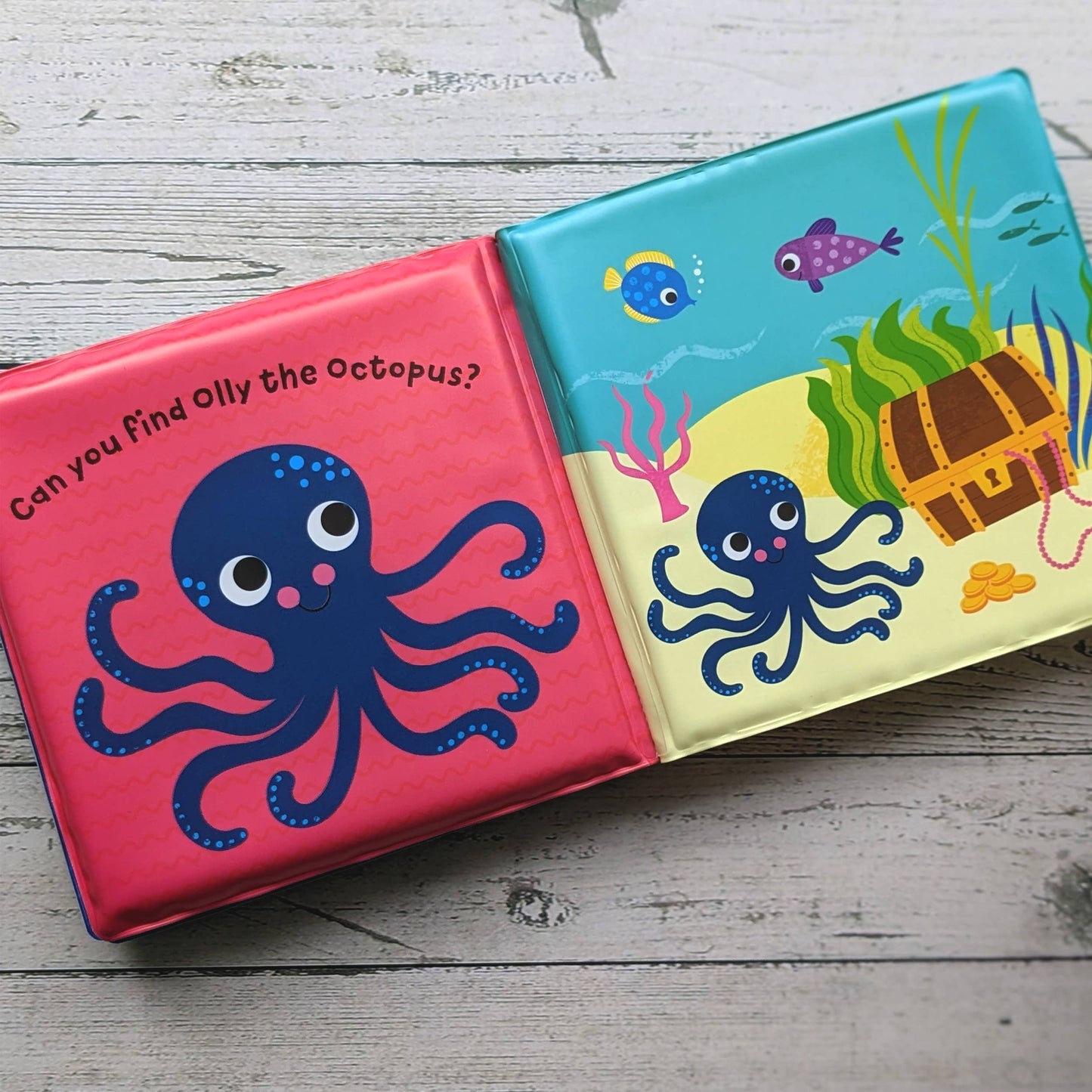 Robert Frederick Ltd - Bathtime Buddy Book - Ocean