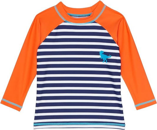 Hatley Dino Silhouette Long Sleeve Rashguard