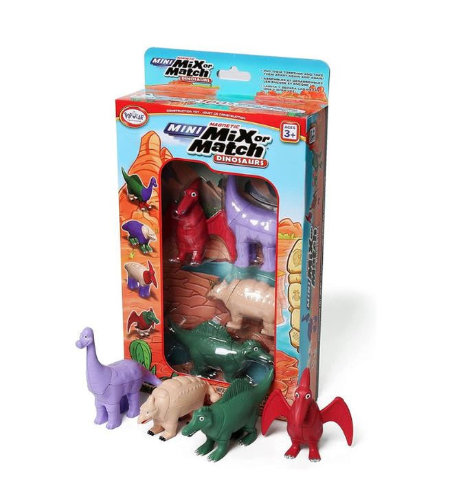 Popular Playthings - MINI Mix or Match Dinosaurs 2 (Bilingual)