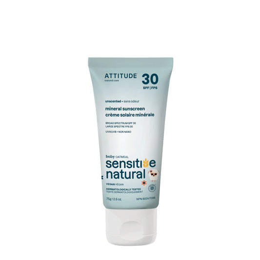 Attitude Kids Mineral Sunscreen For Sensitive Skin