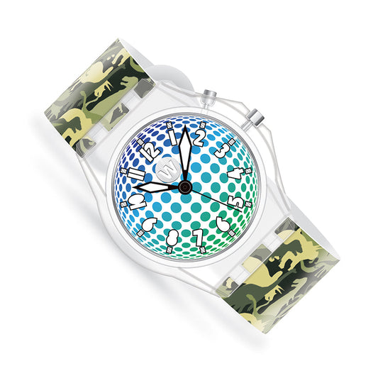 Watchitude - Dino Camo - Light Up Watch - Glow