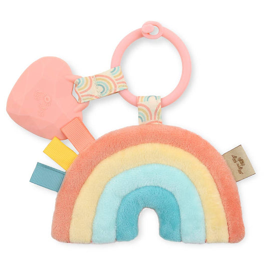 Itzy Ritzy - Itzy Pal™ Plush + Teether: Rainbow