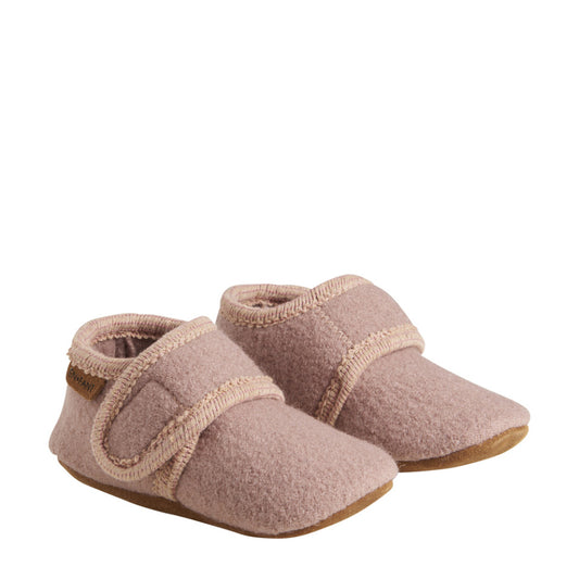 En Fant- Baby Wool Slippers (Bark)