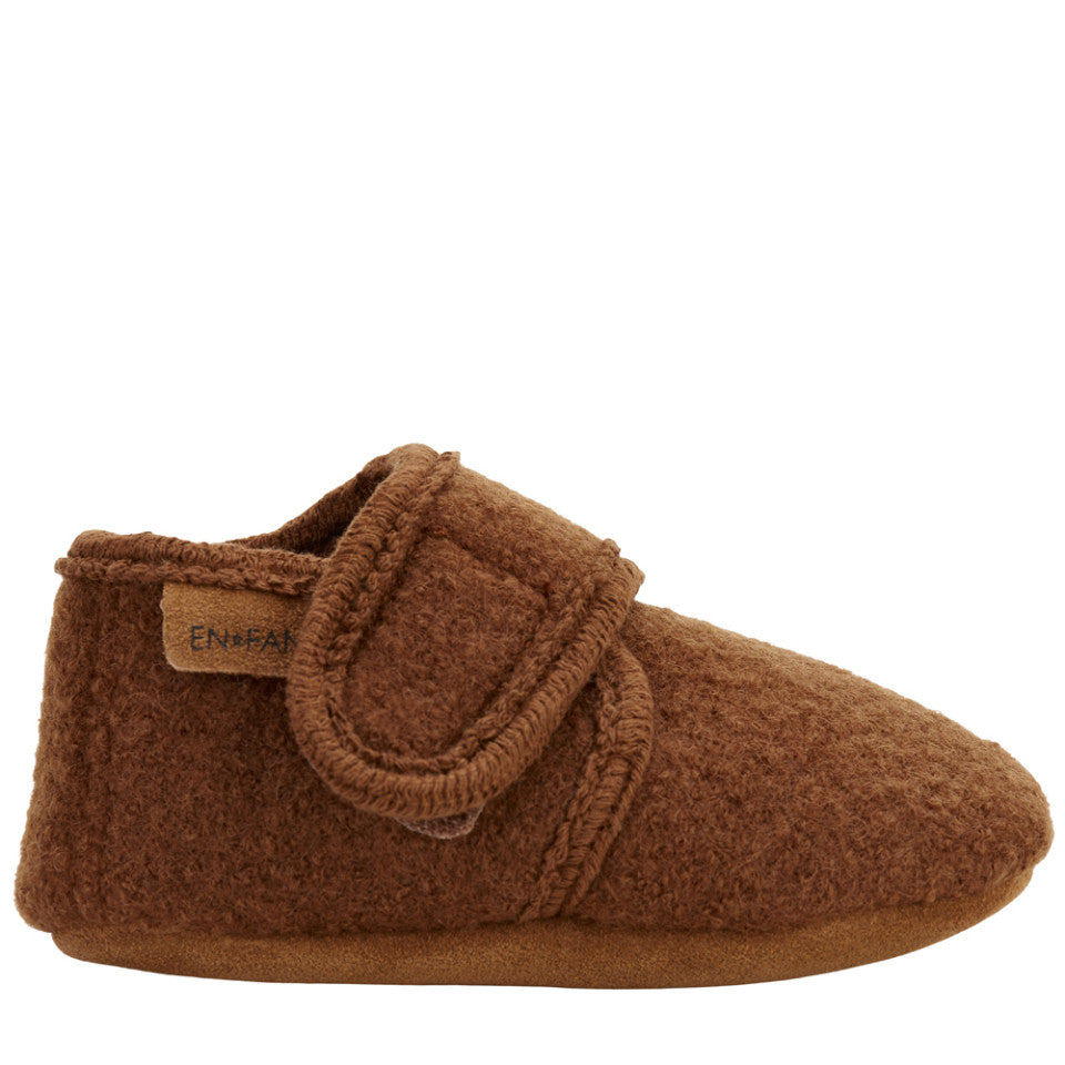 En Fant - Baby Wool Slippers (Emperador)