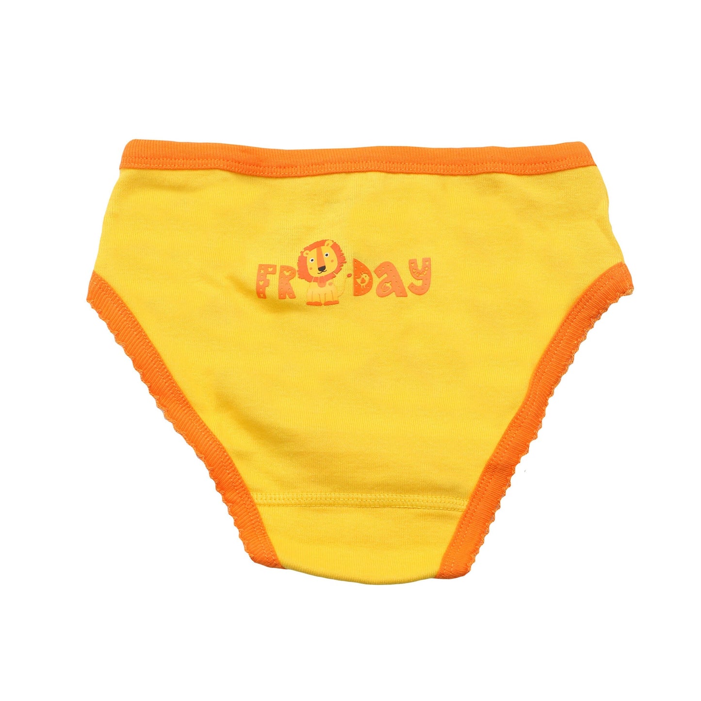 Kids Organic Briefs - 7Pc Set - Days Of The Week 5-6 Years