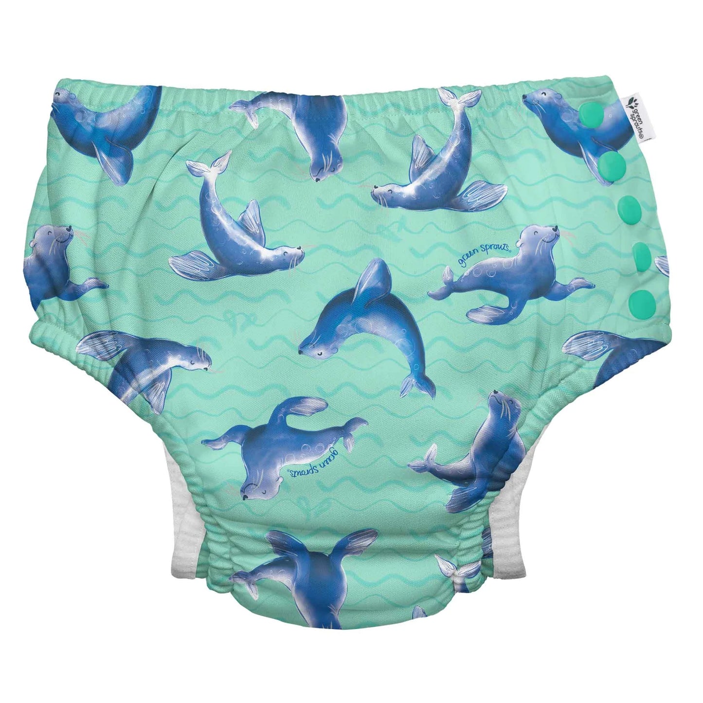 Greensprouts Eco Reusable Snap Swim Diaper Prints