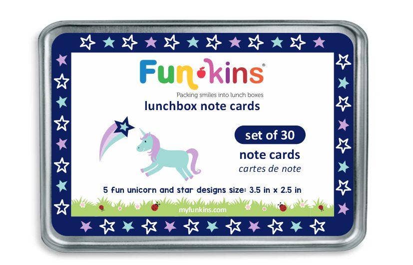 My Funkins - Lunchbox Note Cards for Kids - Unicorns