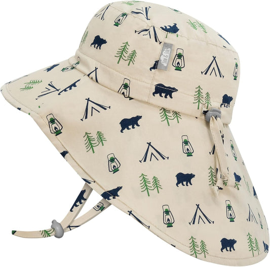 Jan & Jul Bear Camp | Cotton Adventure Hat