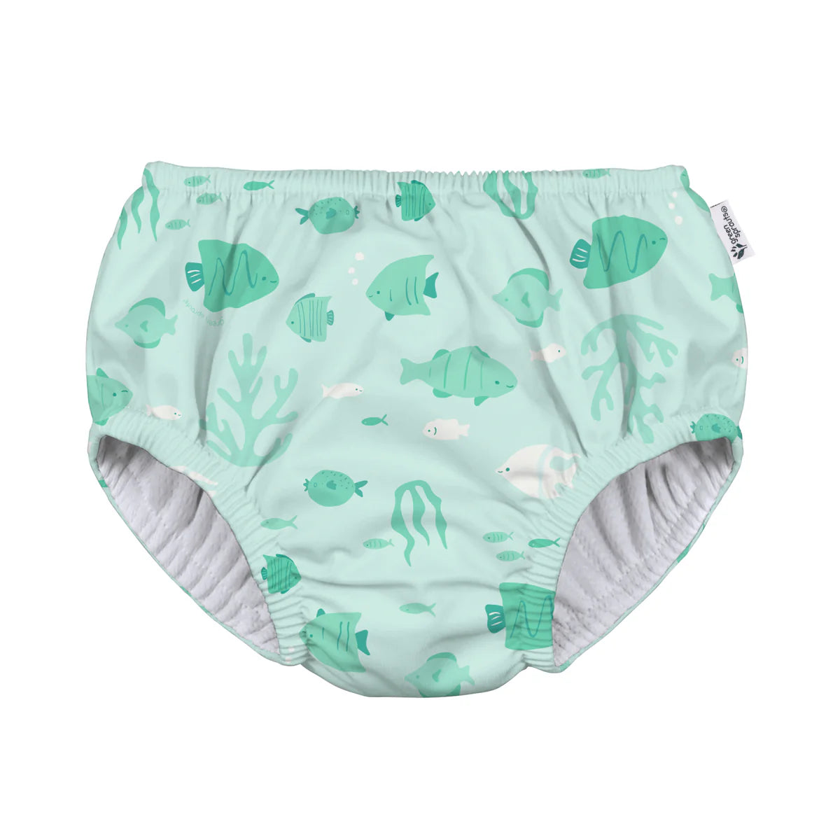 Greensprouts - Eco Pull - Up Swim Diaper - Light Seafoam