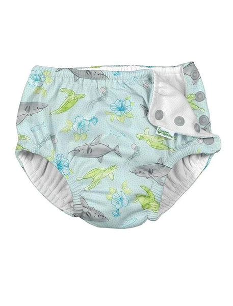 Greensprouts Eco Reusable Snap Swim Diaper Prints