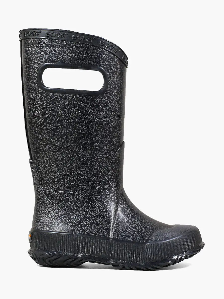 Bogs Rainboot Glitter Black