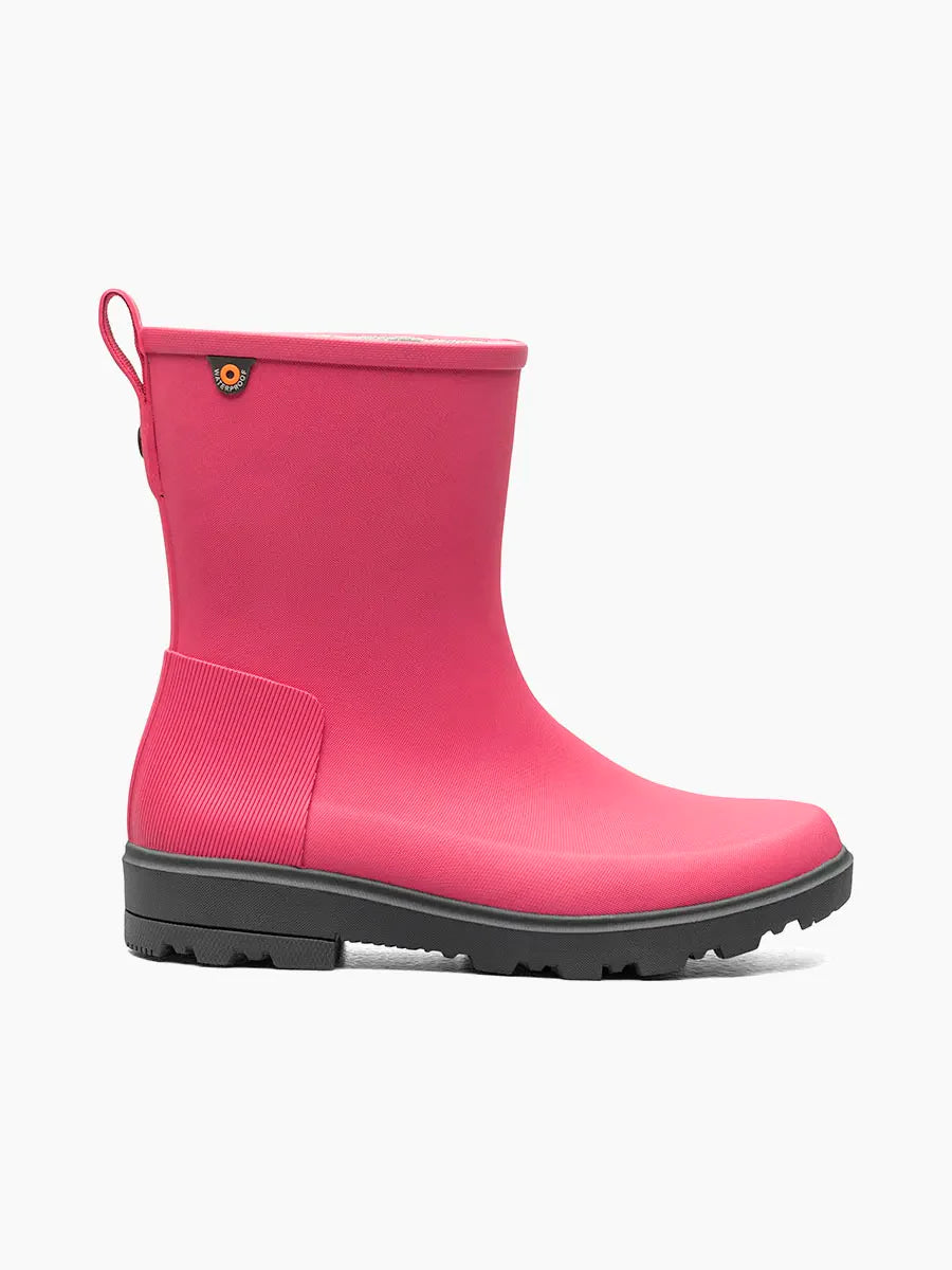 Bogs Holly Jr Mid Kids' Rain Boot Pink