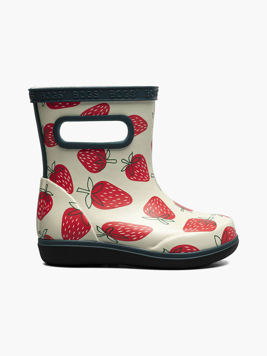 Bogs Skipper II Kids' Rain Boot Strawberries