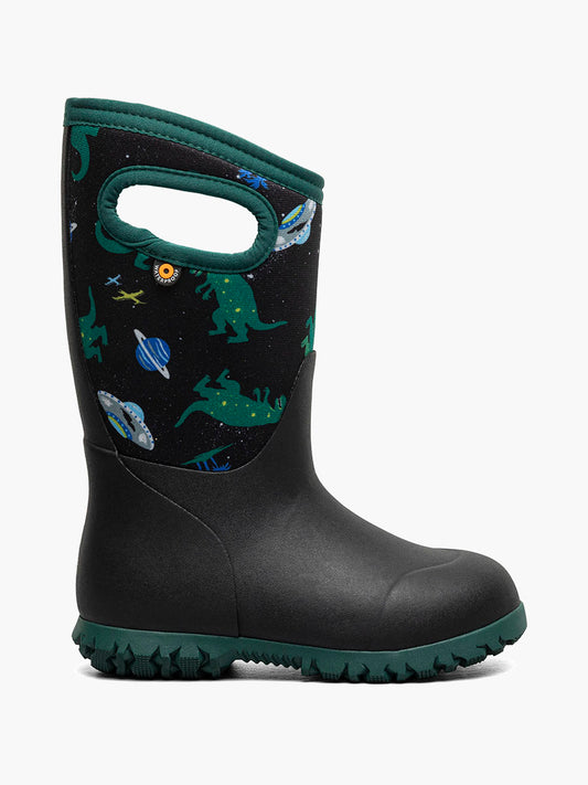 Bogs Kids York Insulated Rain Boot - Jurassic Dino