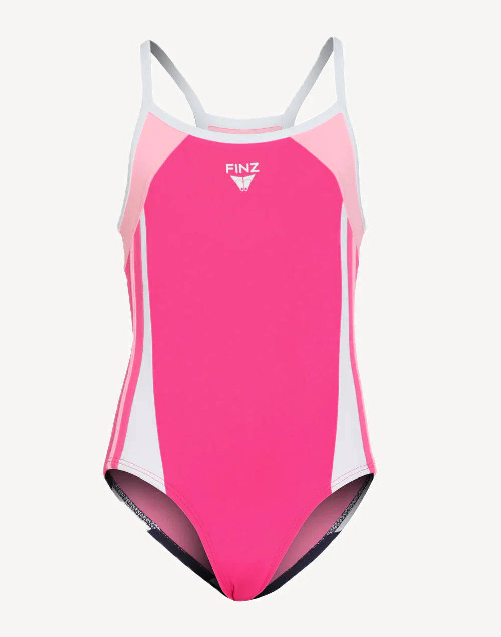 Finz Girls Swimwear One Piece Sportback Pink