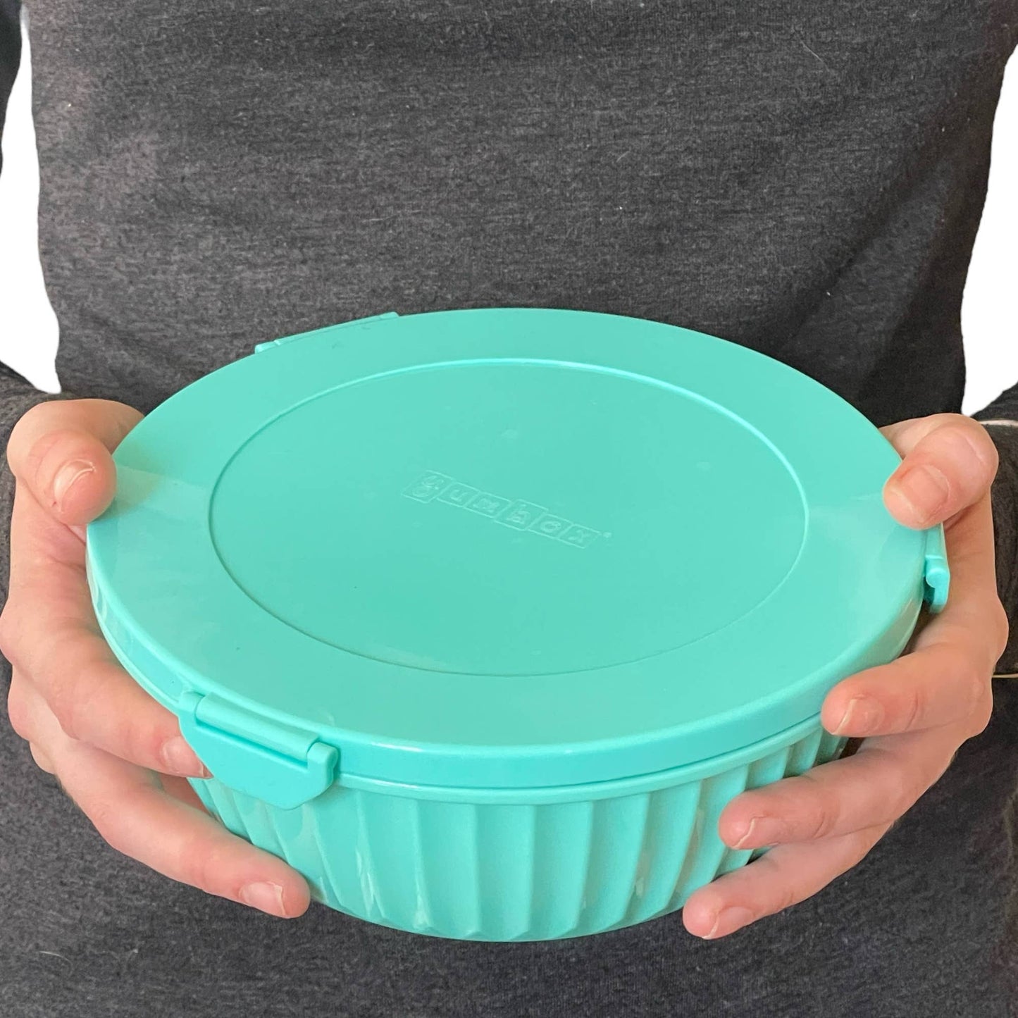 Yumbox - Poke Bowl with 3 Part Divider - Paradise Aqua