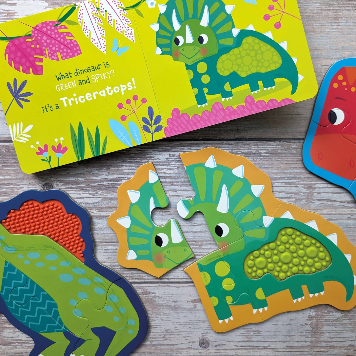 Robert Frederick  - Dinosaurs Jigsaw Puzzles - Touch And Feel