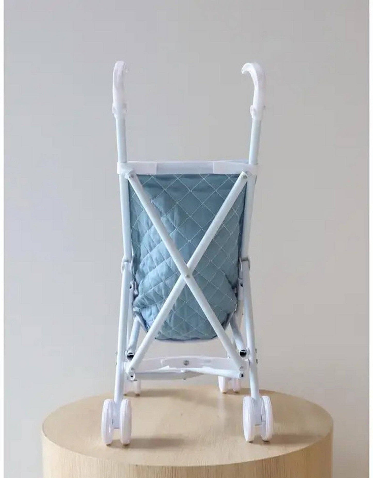 Tiny Harlow Stroller for doll - Blue denim