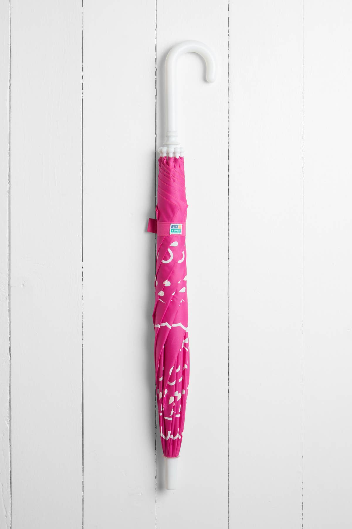 Grass & Air - Little Kids Colour-Revealing Umbrella In Orchid Pink