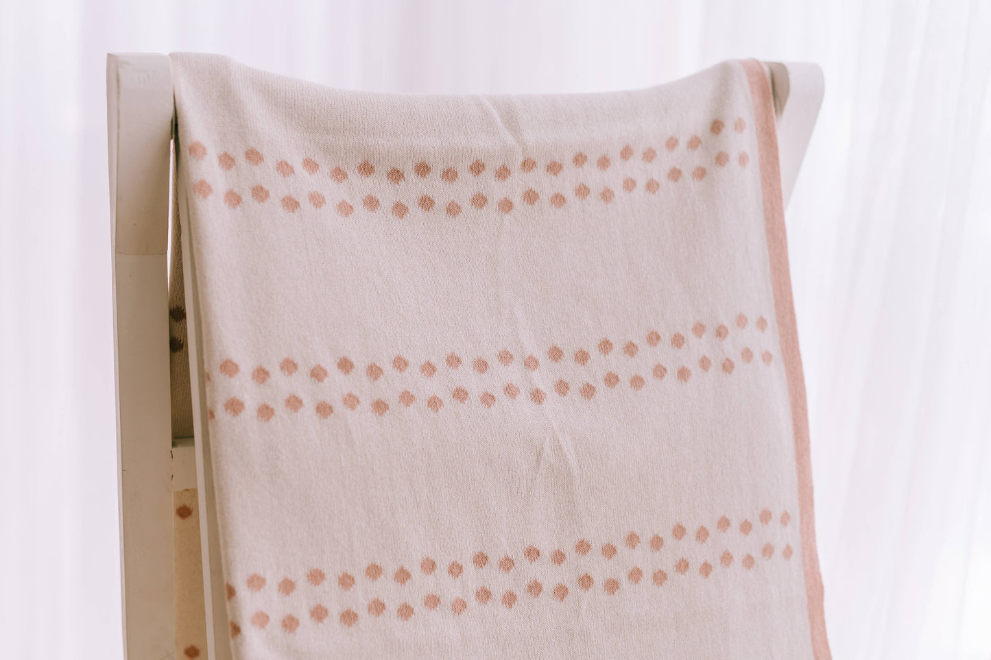 Micu Micu - Dots Pink Blanket