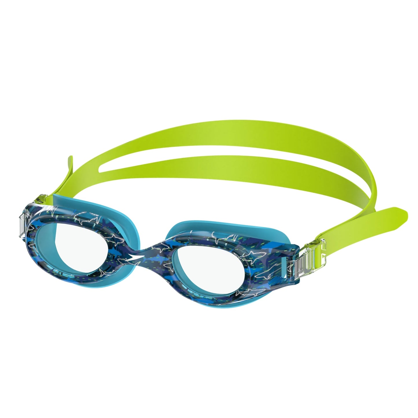 Speedo - Jr Hydrospex Print Goggle 450 (6-14Y)