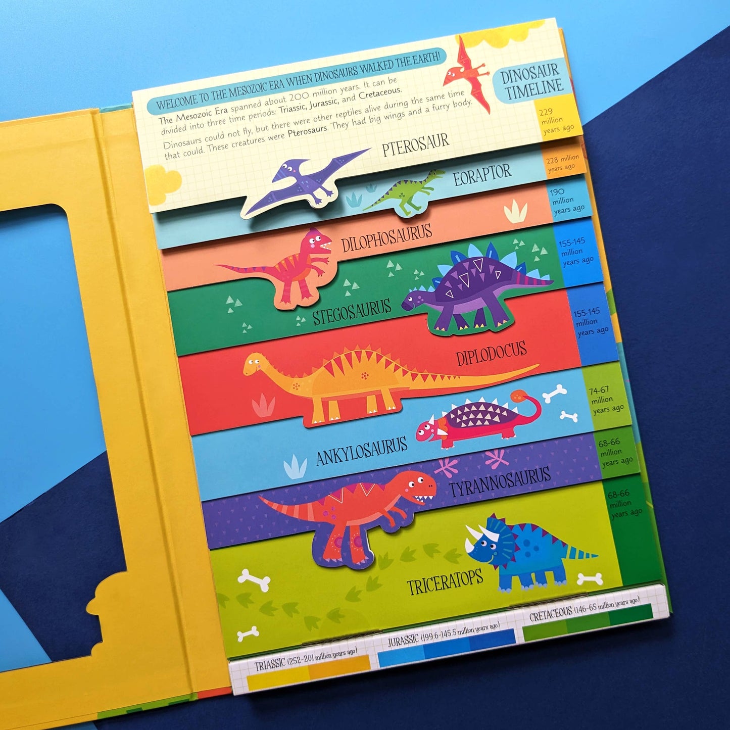 Robert Frederick  - Learning Layer Board Book - Dinosaur