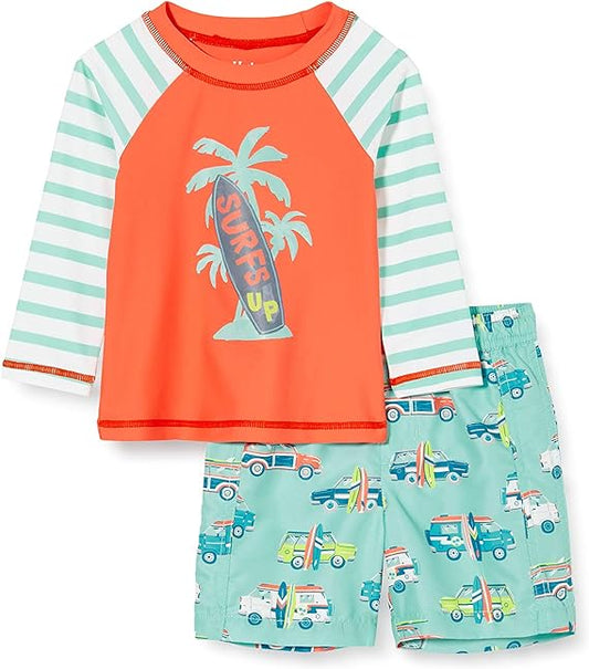 Hatley Surfs Up Baby Rashguard Set