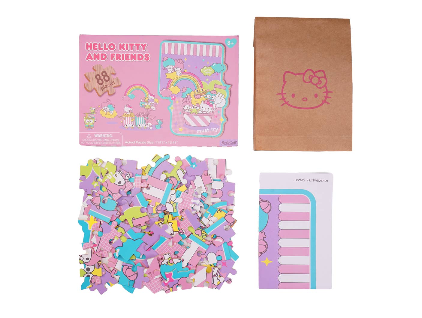 Hands Craft - Hello Kitty Wooden Jigsaw Puzzle: Sanrio