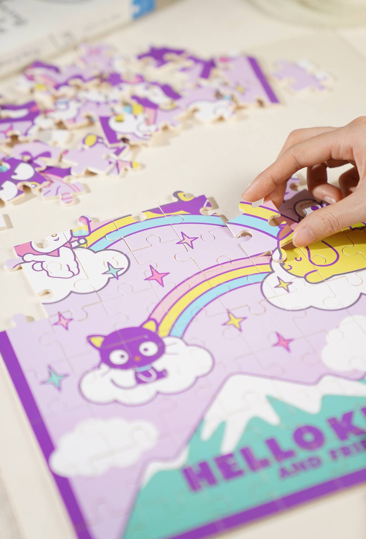 Hands Craft - Hello Kitty Wooden Jigsaw Puzzle: Seize the moment