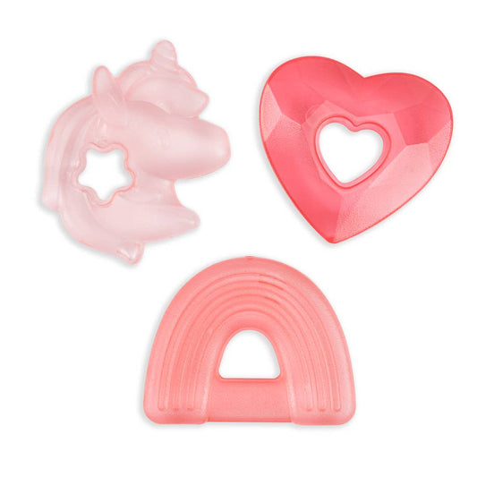 Itzy Ritzy - Cutie Coolers™ Water Filled Teethers (3-pack): Unicorn