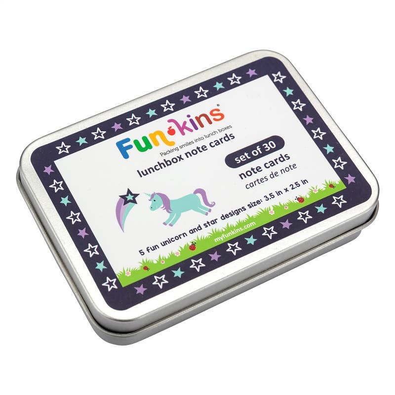 My Funkins - Lunchbox Note Cards for Kids - Unicorns