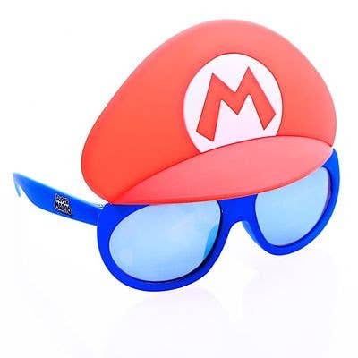 H2W dba Sun-Staches - Officially Licensed Lil' Characters Super Mario Blue Lens