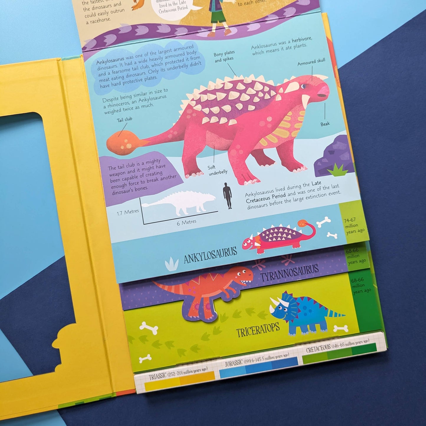 Robert Frederick  - Learning Layer Board Book - Dinosaur