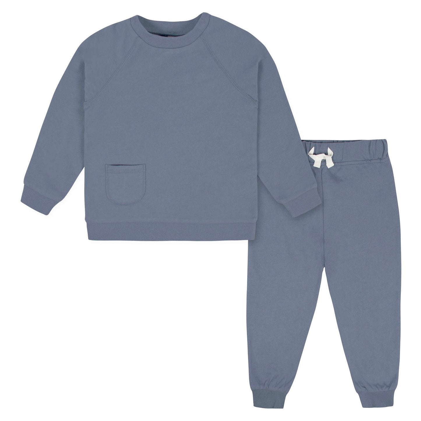 Gerber - 2-Piece Baby Boys Blue Pullover & Jogger Set