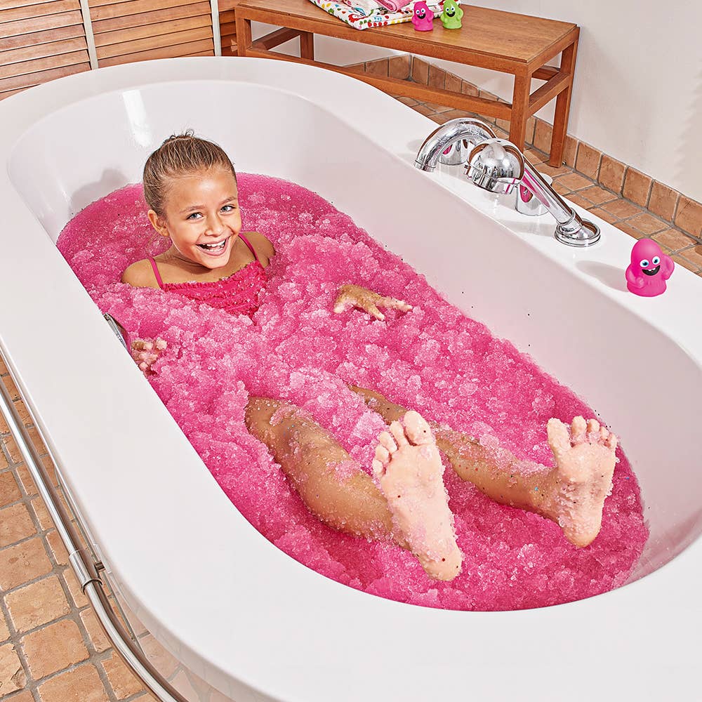 Zimpli Kids - Zimpli Bio Glitter Pink Gelli Baff - Kids Sensory Bath Toy