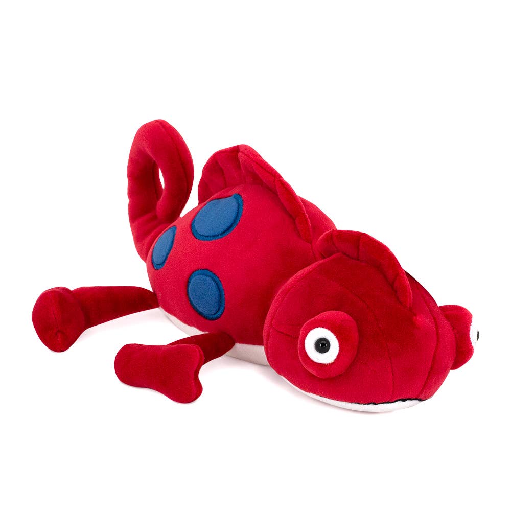 Orange Toys - Red Chameleon Plush 30cm