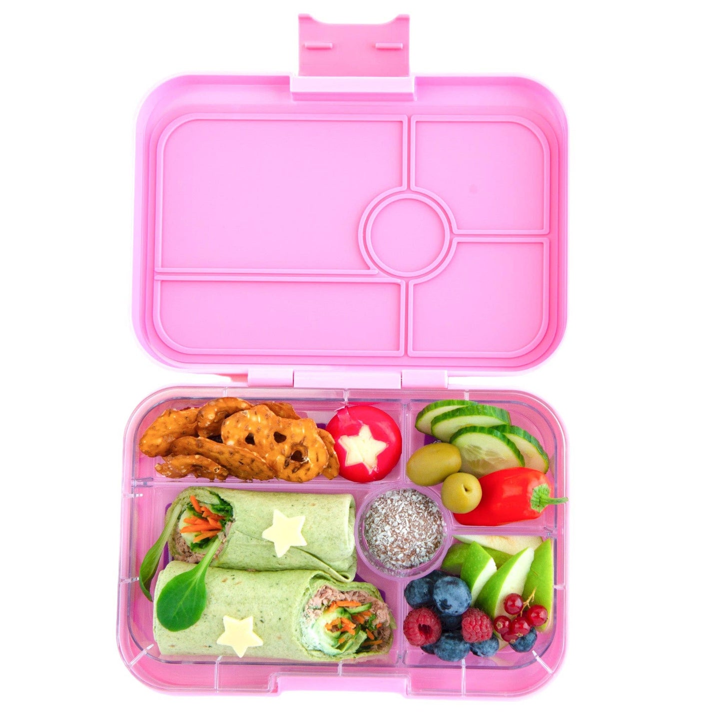 Yumbox Tapas- Leakproof Bento Lunch Box - Capri Pink