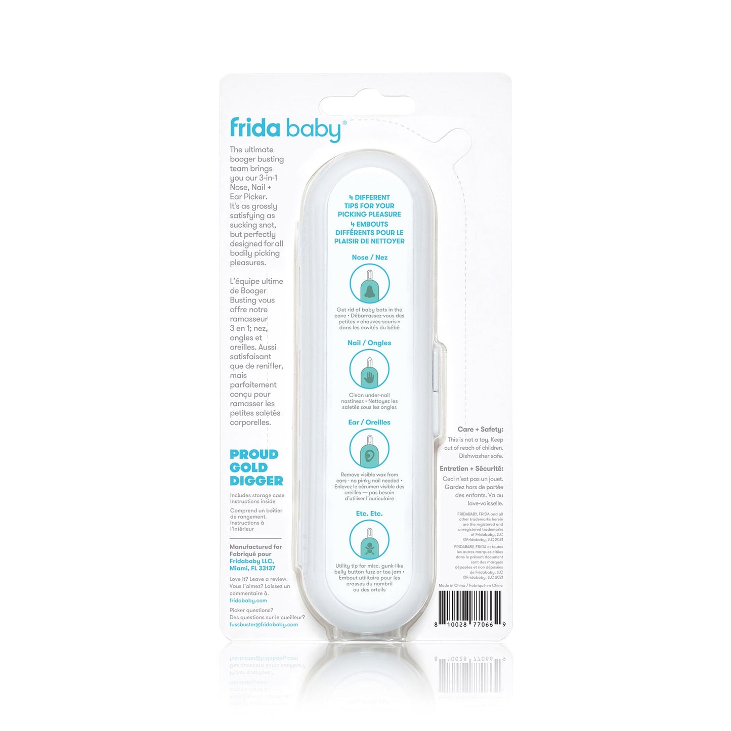 Frida baby- 3-in-1 Nose Nail + Ear Picker