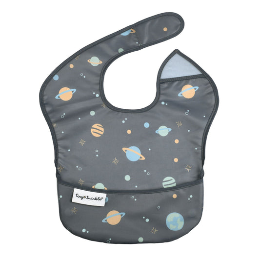 TINY TWINKLE - Mess-proof Easy Bib - Space (6 - 36 Months)