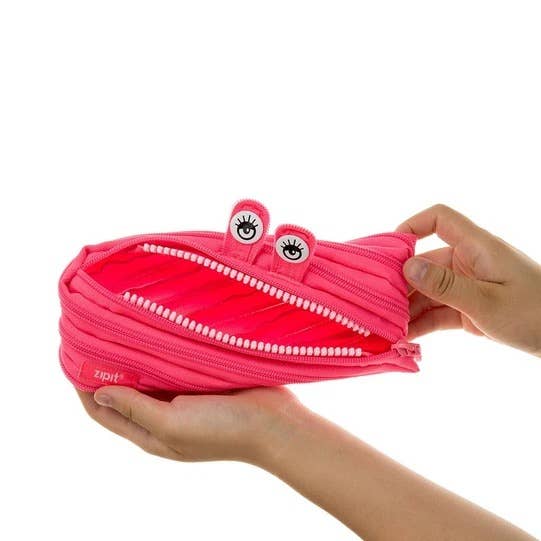 ZIPIT - ZIPIT Monster Pencil Case, Pink