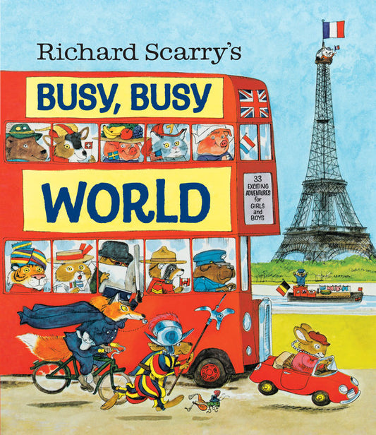 Random House Book "Scary Busy World" By Richard Scarry