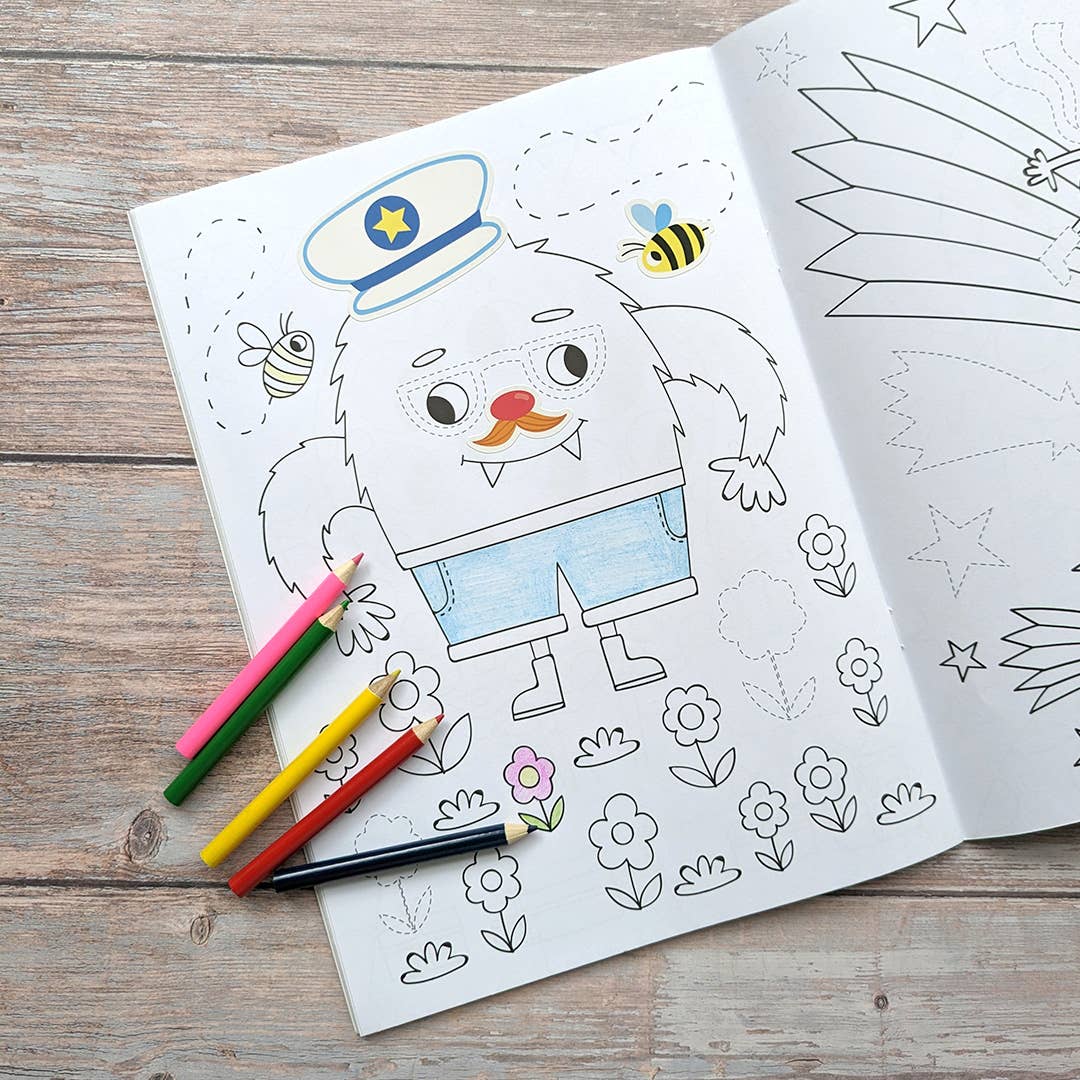 Robert Frederick  - Dress Me Up Colouring And Activity Book - Aliens