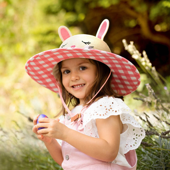 Flapjackkids - Kids Lifeguard Straw Hat - Bunny