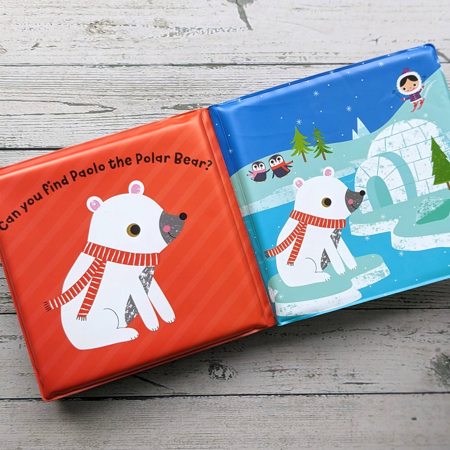 Robert Frederick Ltd - Bathtime Buddy Book - Polar