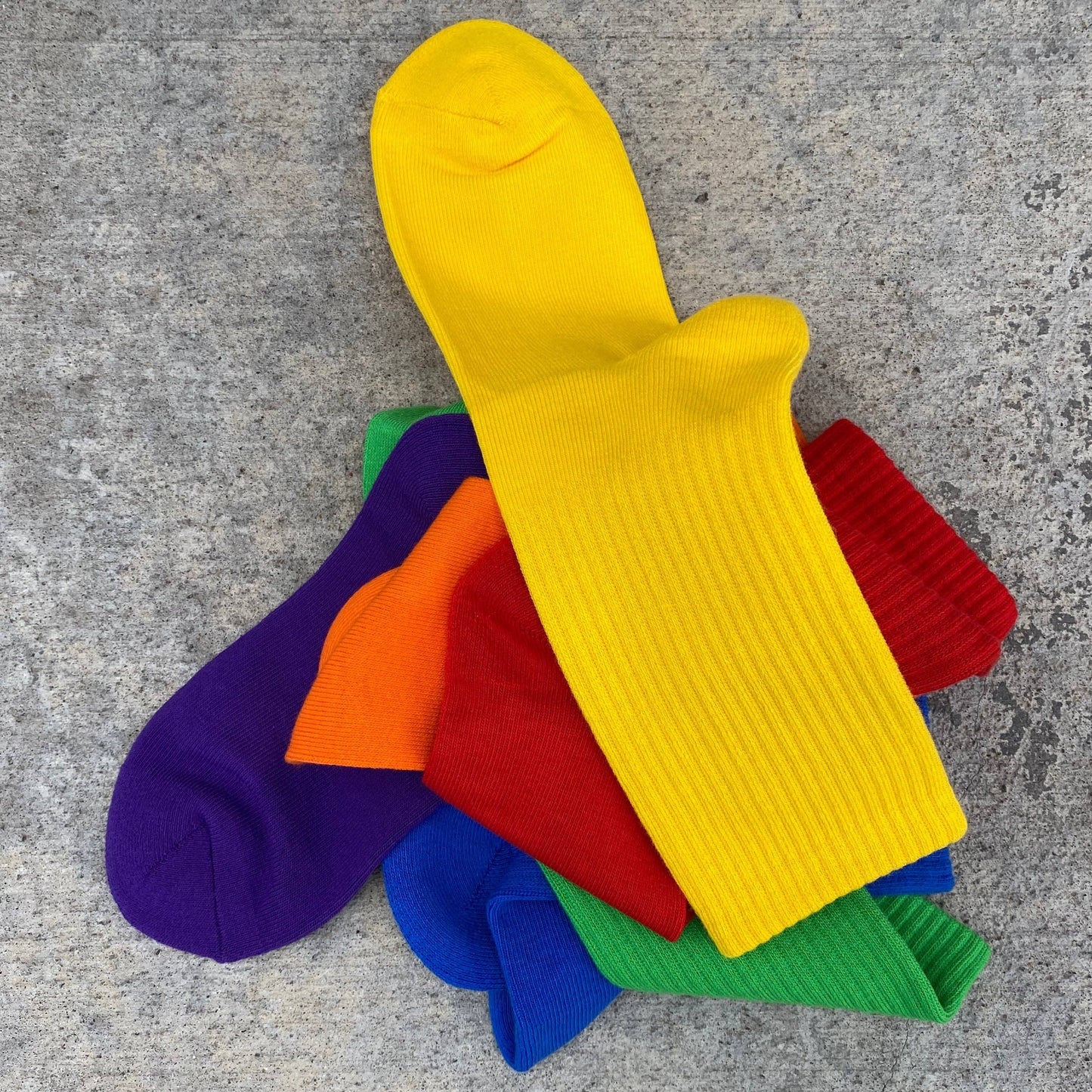 Monochrome - Kid Socks: Yellow