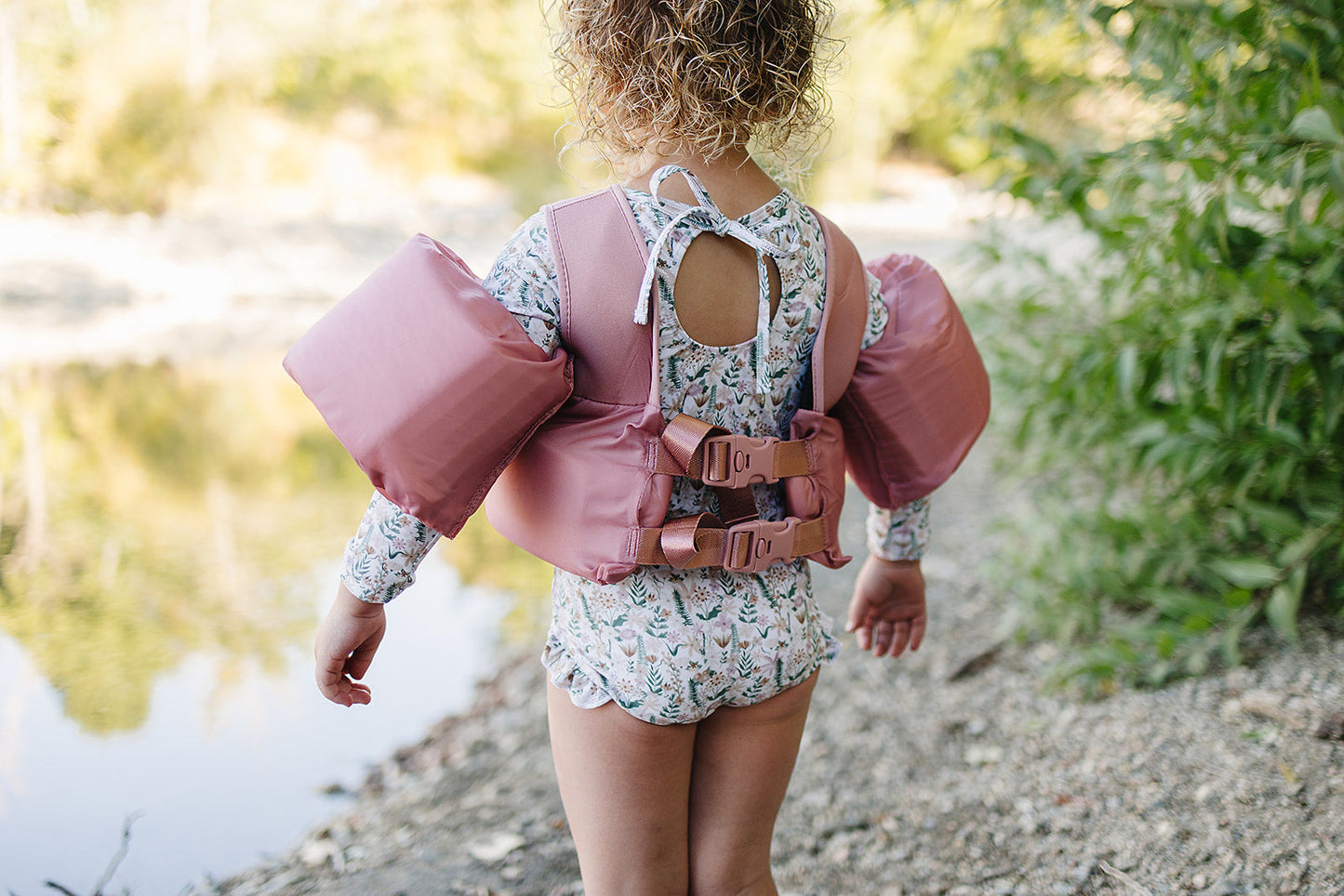 Current Tyed - Ruffle Rashguard Suit