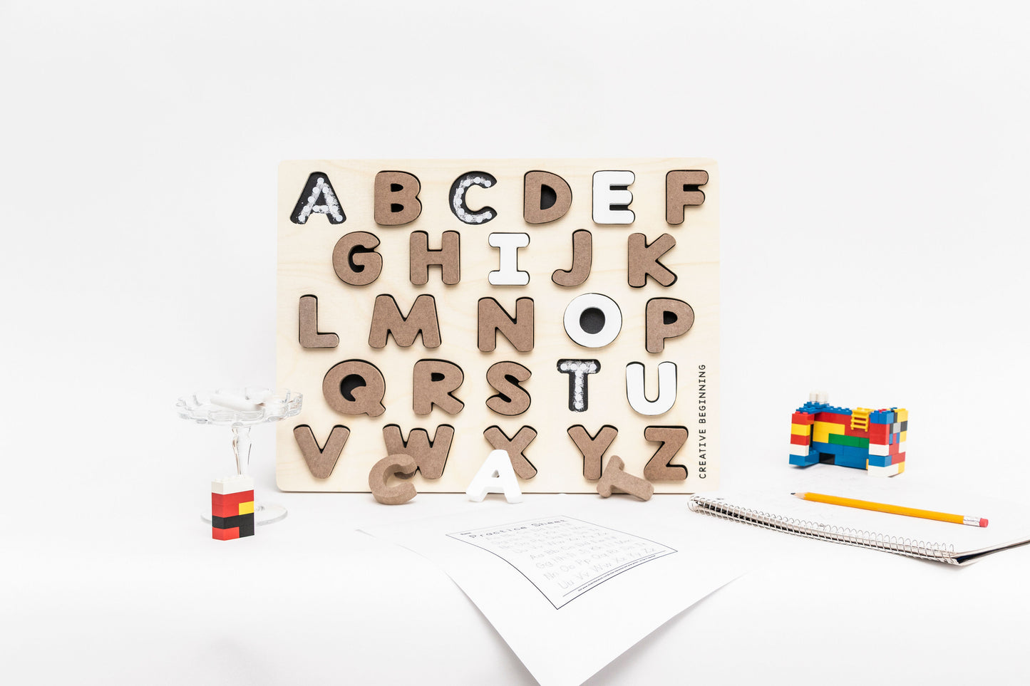 Creative Beginning - Letters Raised Puzzle Uppercase