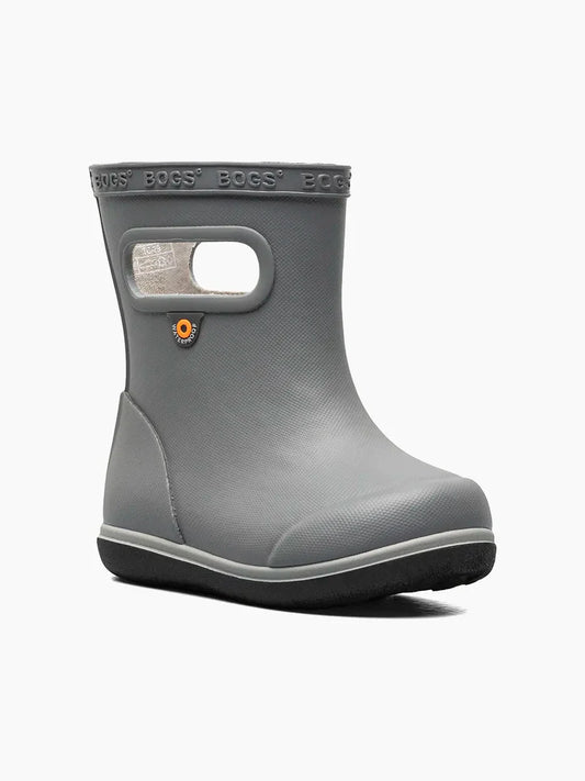 Bogs Skipper II Kids' Rain Boot Gray