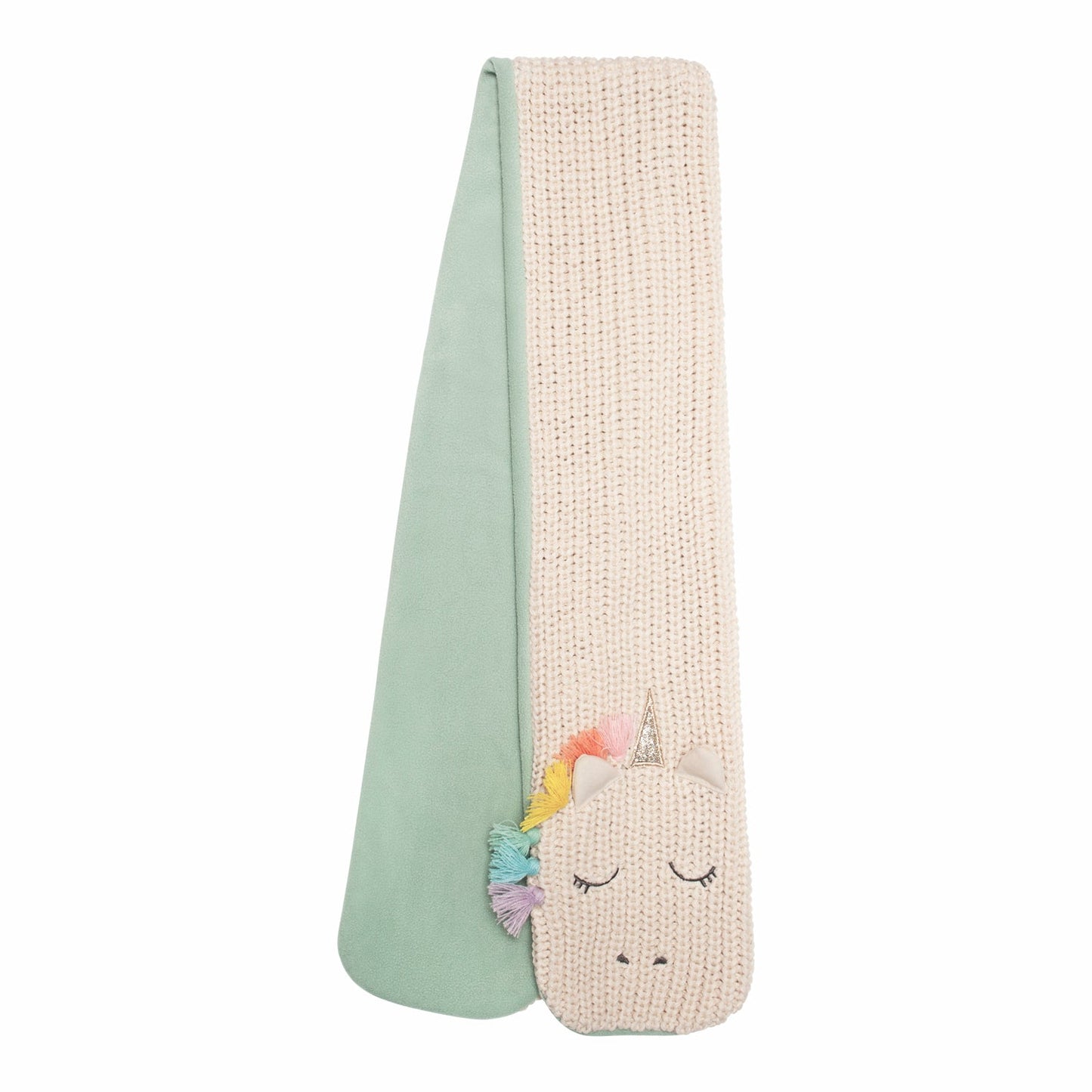 Rockahula: Rainbow Unicorn Knitted Scarf 3-10 Years