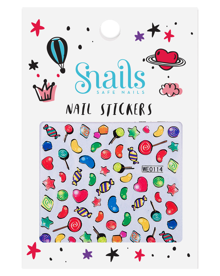 Snails Nail Stickers